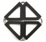 Dessous de plat Inox & Silicone