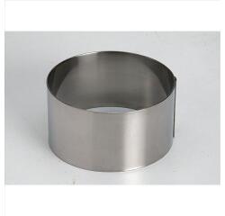 Cercle à mousse 7.5 cm Inox
