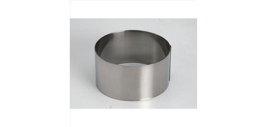 Cercle à mousse 7.5 cm Inox