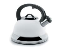 Bouilloire sifflante laqué Blanc -  2.5 L