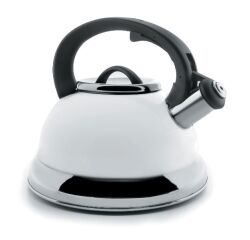 Bouilloire sifflante laqué Blanc -  2.5 L