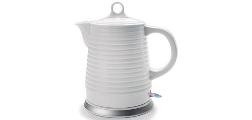 Bouilloire 1.3 L céramique blanche - 69276