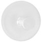 Crochet adhésif - rond - blanc - 38 x 22 mm -lot de 2