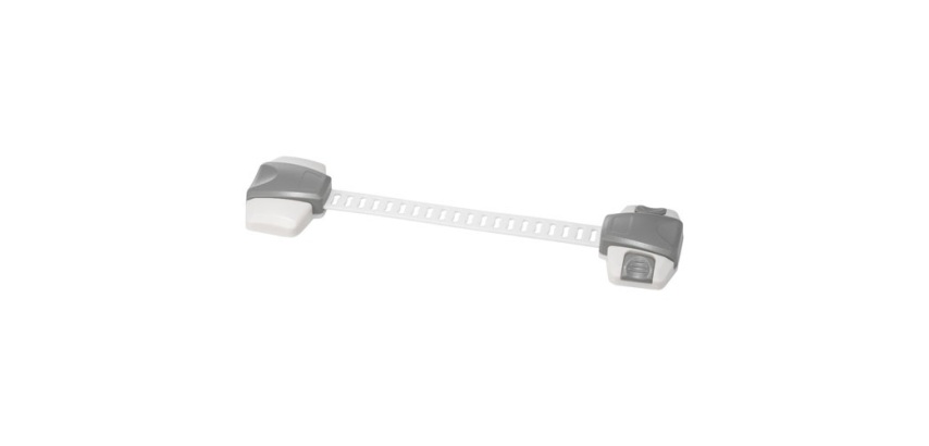 Protection de porte ajustable - sécurité enfant - adhésive - 56 x 210 x 14