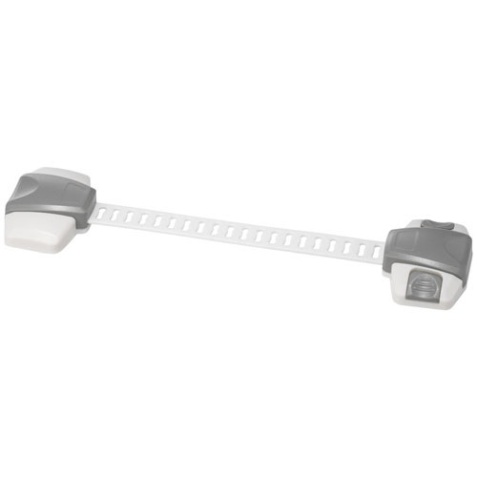 Protection de porte ajustable - sécurité enfant - adhésive - 56 x 210 x 14