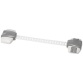 Protection de porte ajustable - sécurité enfant - adhésive - 56 x 210 x 14
