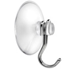 Crochet à ventouse - blanc - 35 mm - lot de 4