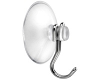 Crochet à ventouse - blanc - 35 mm - lot de 4