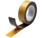 Bande magnétique adhésive - noir - 19mm x 1m