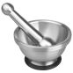 Mortier avec pilon inox