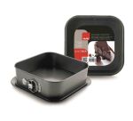 Moule carré à charnière 24 cm - Moka