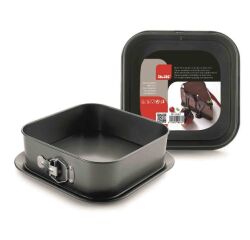 Moule carré à charnière 24 cm - Moka