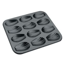 Plaque 12 madeleines - Moka