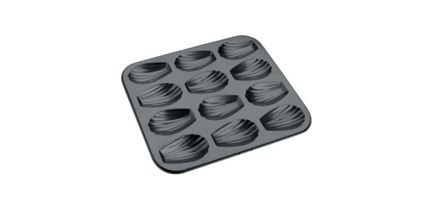Plaque 12 madeleines - Moka