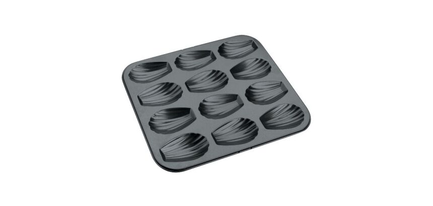 Plaque 12 madeleines - Moka