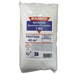 Recharge absorbeur d'humidité granulée 1 kg