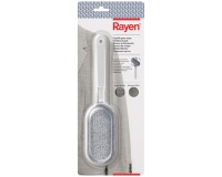 Brosse à vêtements - tête rotative - velour