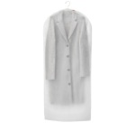 Housse vêtements - Basic - 135 x 60 cm - taille M - gris