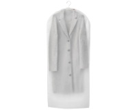 Housse vêtements - Basic - 135 x 60 cm - taille M - gris