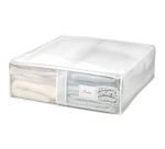 Housse couvertures - PVA - 65 x 55 x 20 cm - gris