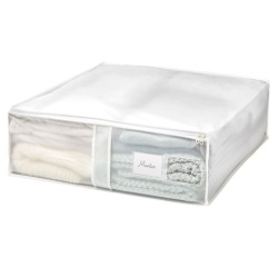 Housse couvertures - PVA - 65 x 55 x 20 cm - gris