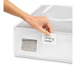 Housse de rangement - multi-usage - 103 x 16 x 45 cm - avec antimite - 100%