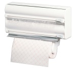 Distributeur triple rouleaux - blanc