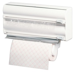 Distributeur triple rouleaux - blanc