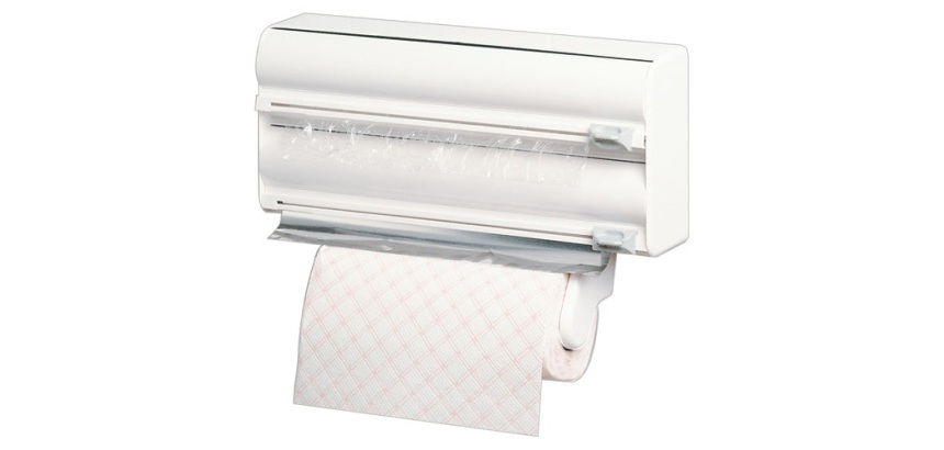 Distributeur triple rouleaux - blanc