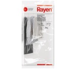 Housse vêtements - 65 x 150 cm - transparent - lot de 3