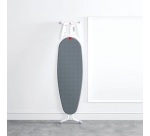 Housse pour table à repasser 130 x 47 cm - Gris & Pois blancs