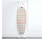 Housse XXL pour table à repasser 150 x 55 cm - Rayures colorées