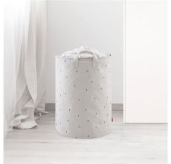 Panier à linge pliant 70 litres 55 x 40 cm