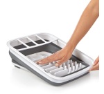 Égouttoir à vaisselle pliable