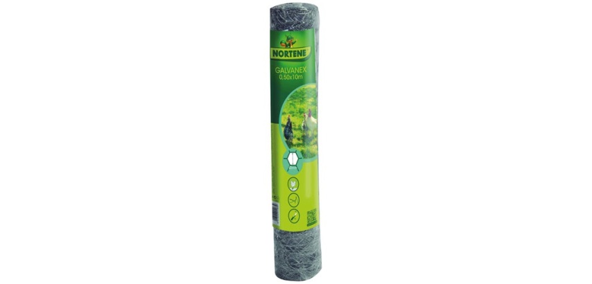 Grillage métallique - Galvanex - triple torsion -  0.5 x 10 m