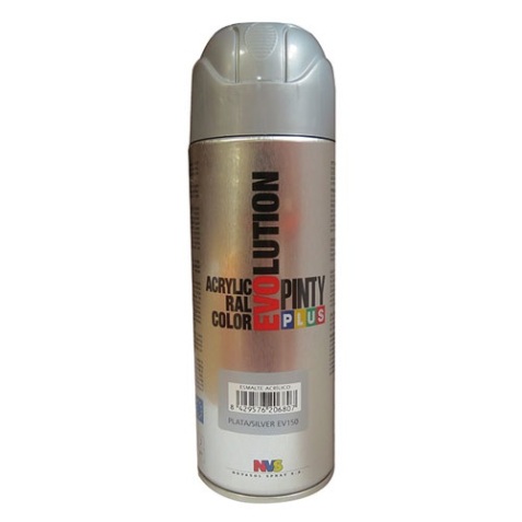 Bombe peinture - plus évolution - argent NVS188 - 400 mL