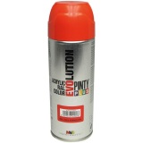Bombe peinture brillante - rouge vermillon RAL2002 - 400 mL