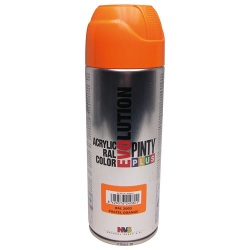 Bombe peinture brillante - orange pastel RAL2003 - 400 mL