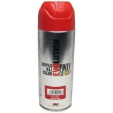 Bombe peinture brillante - rouge RAL3001 - 400 mL