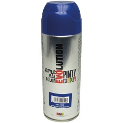 Bombe peinture brillante - bleu RAL5002 - 400 mL