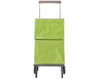 Poussette de marché 2 roues sac pliable Plegamatic MF uni vert pomme