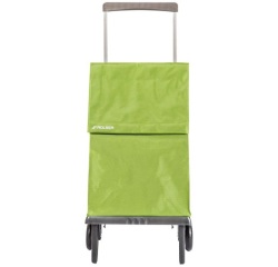 Poussette de marché 2 roues sac pliable Plegamatic MF uni vert pomme