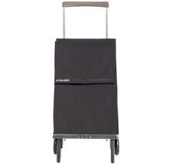 Poussette de marché 2 roues sac pliable Plegamatic MF uni noir