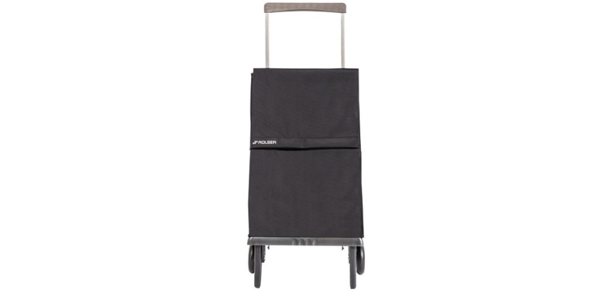 Poussette de marché 2 roues sac pliable Plegamatic MF uni noir