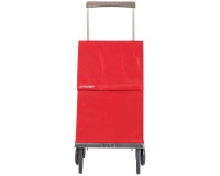 Poussette de marché 2 roues sac pliable Plegamatic MF uni rouge