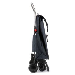 Chariot de course pliable 4 roues Rolser I-Max 43 L, gris foncé