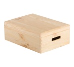 Caisse de rangement - avec couvercle - 40x30x14 cm