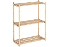 Etagère - 3 tablettes à lattes - Natura