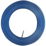 Câble d'installation rigide - H07V-U - 1x2.5mm² - L : 100 m - couronne - bl