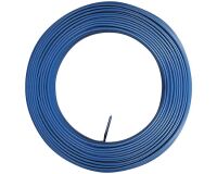 Câble d'installation rigide - H07V-U - 1x2.5mm² - L : 100 m - couronne - bl